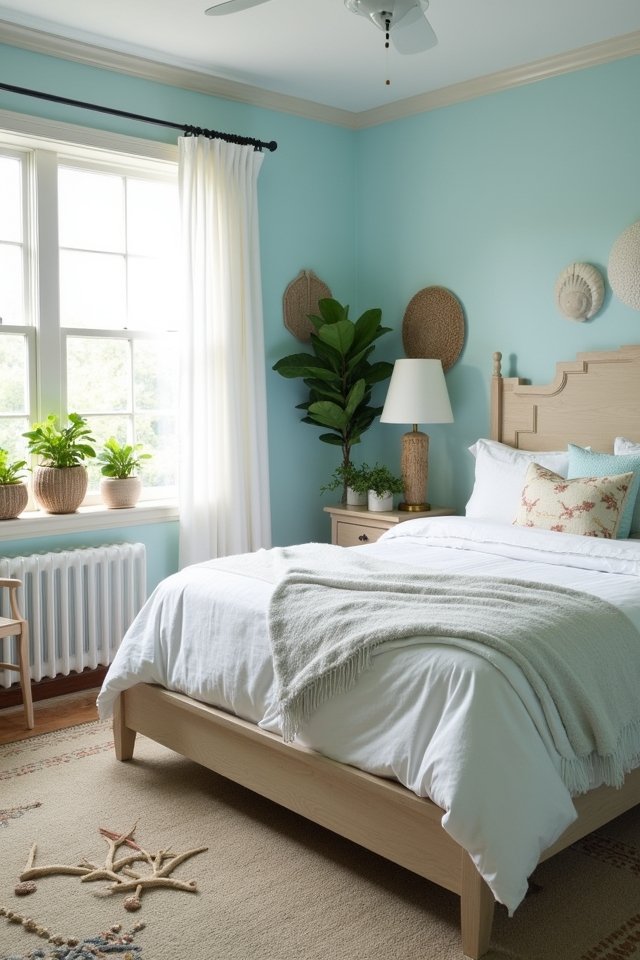coastal bedroom serenity vibes