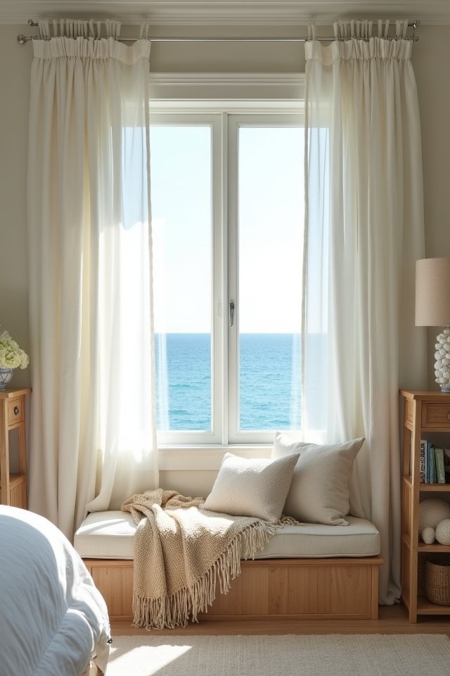coastal breezy motorized curtains