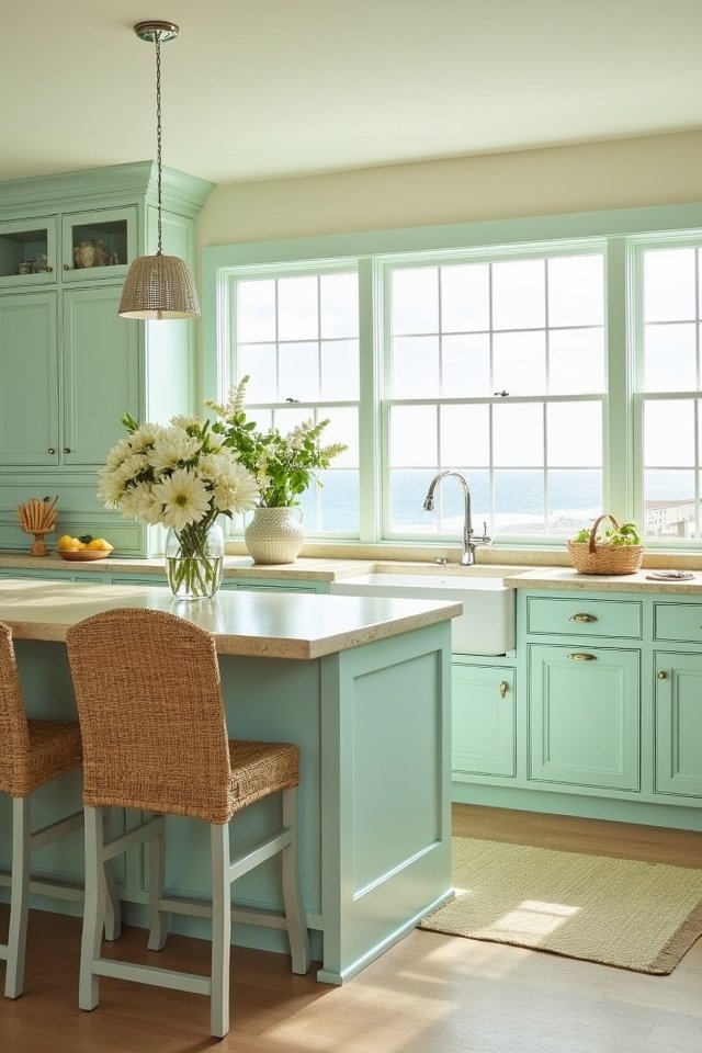 coastal charm in kitchen