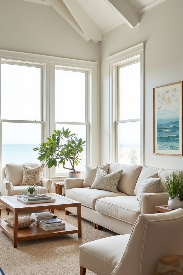 coastal charm through artwork