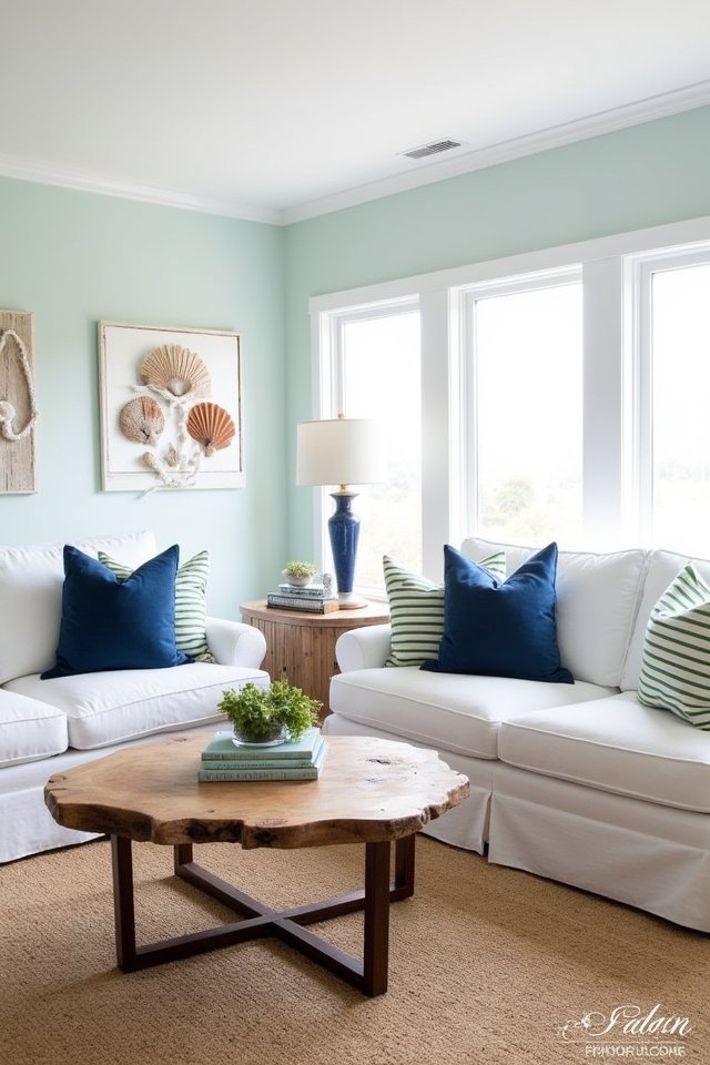 coastal charm with colors