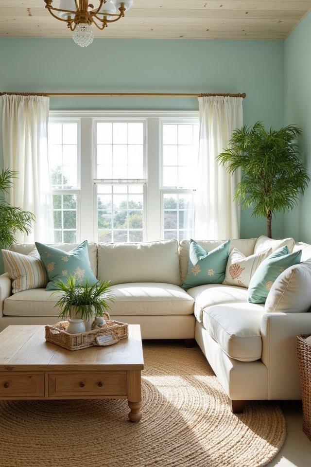 coastal decor and relaxation