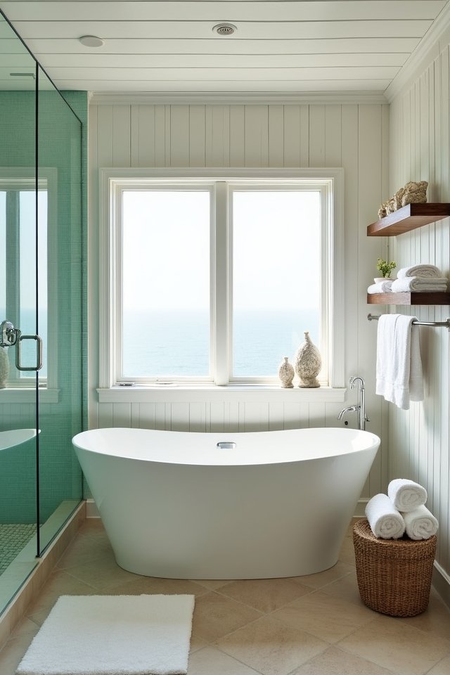coastal inspired bathroom retreat