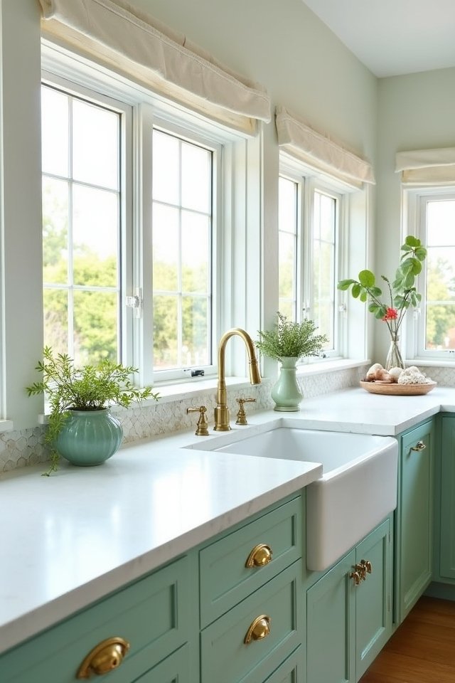 coastal kitchen tranquility transformation