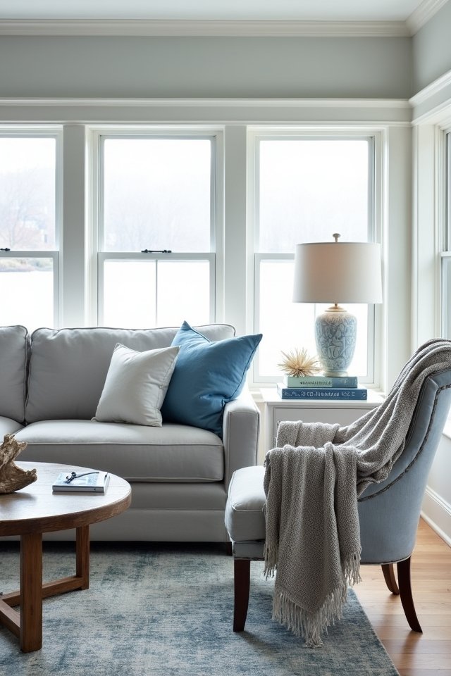coastal living room decor