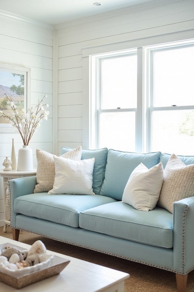 coastal living room decor