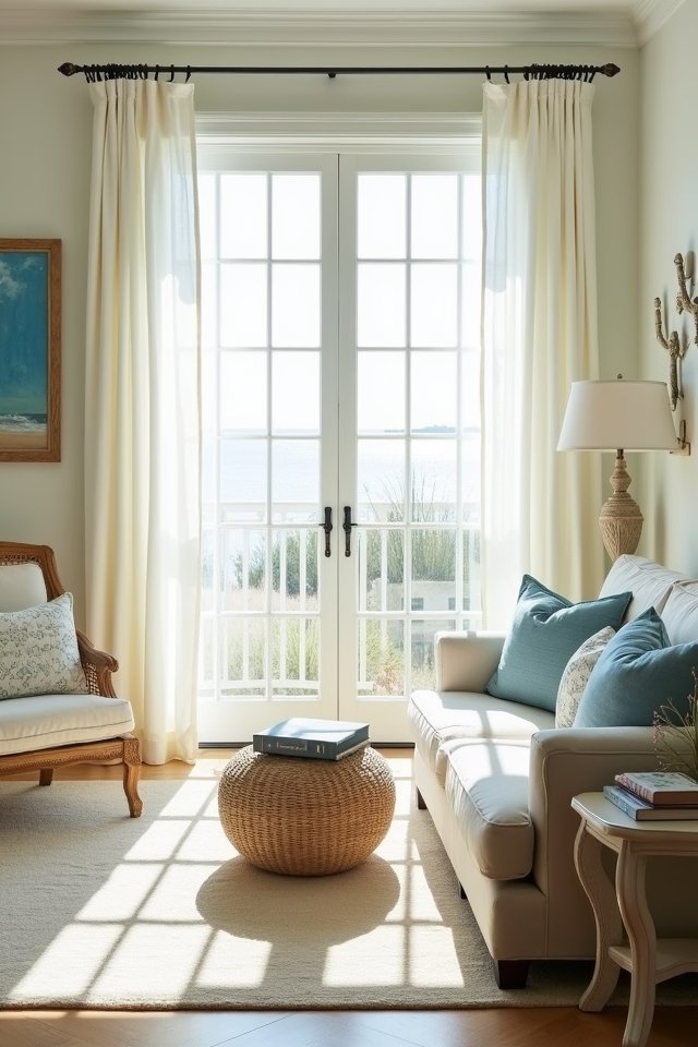 coastal living room transformation