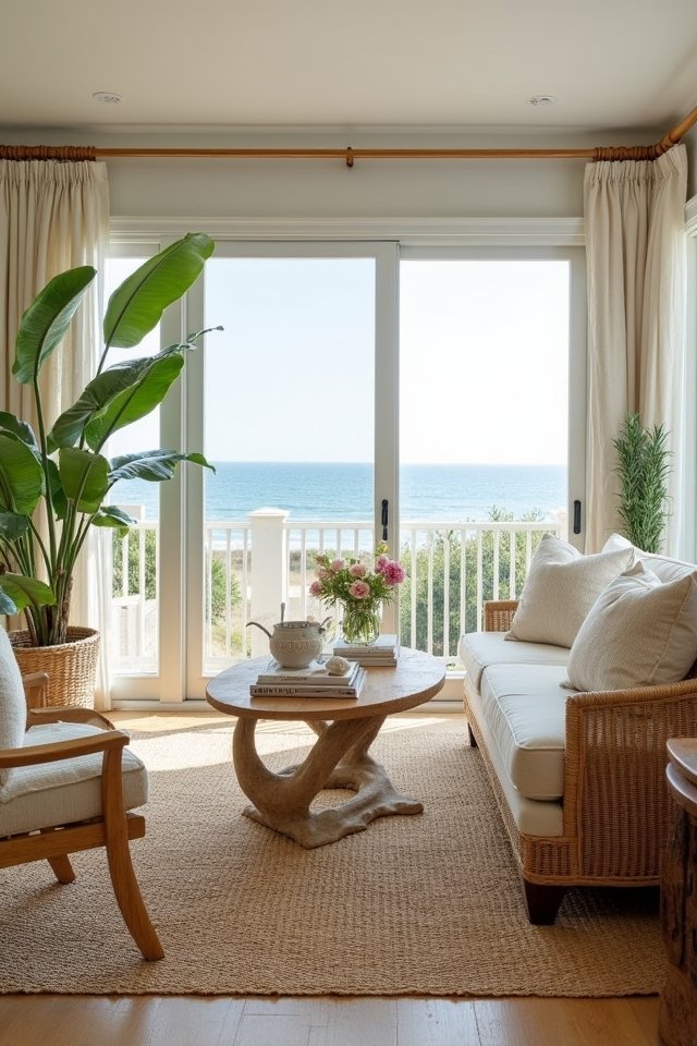 coastal natural texture decor