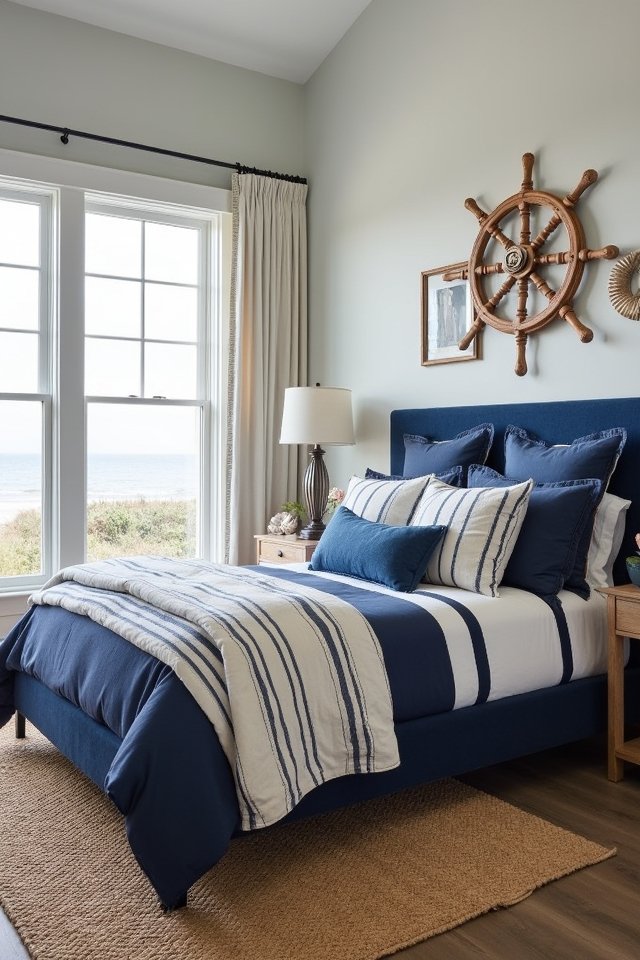coastal nautical bedroom decor