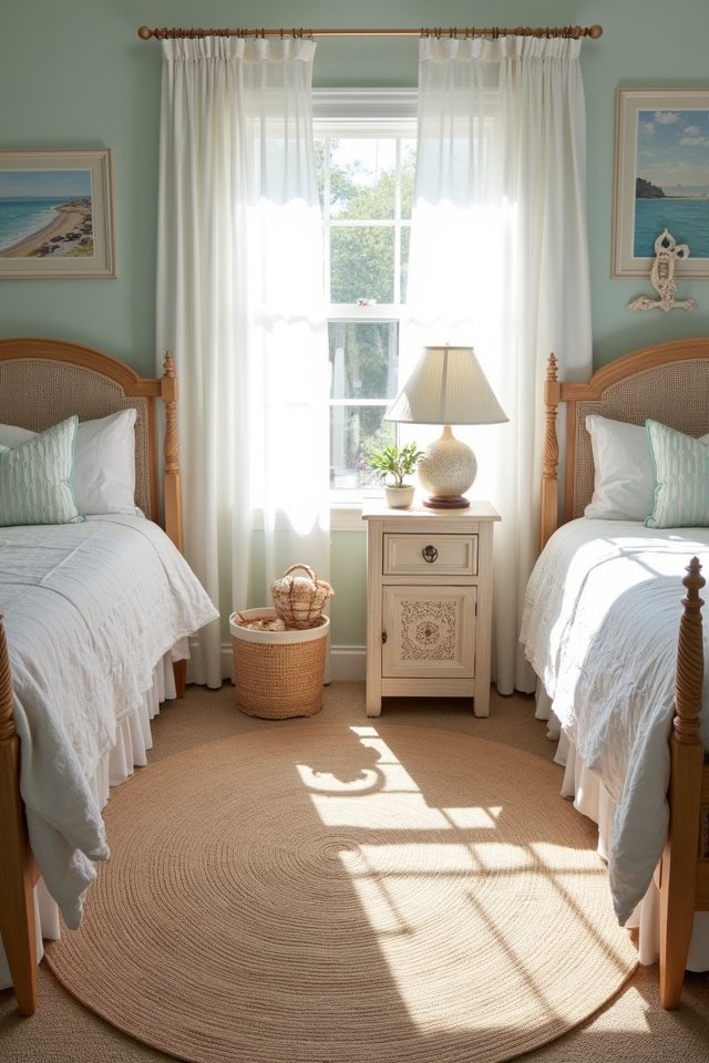 coastal textured rug vibes