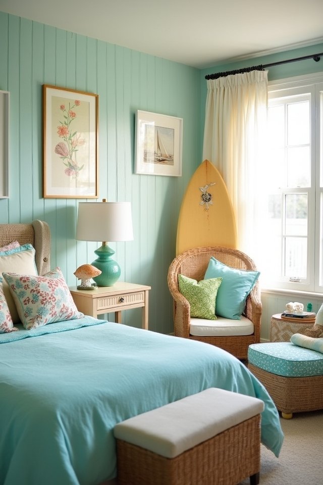 coastal themed bedroom accessories