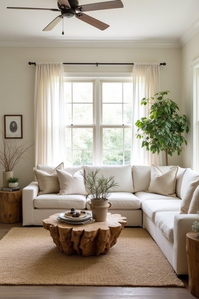 coastal vibes with natural textures