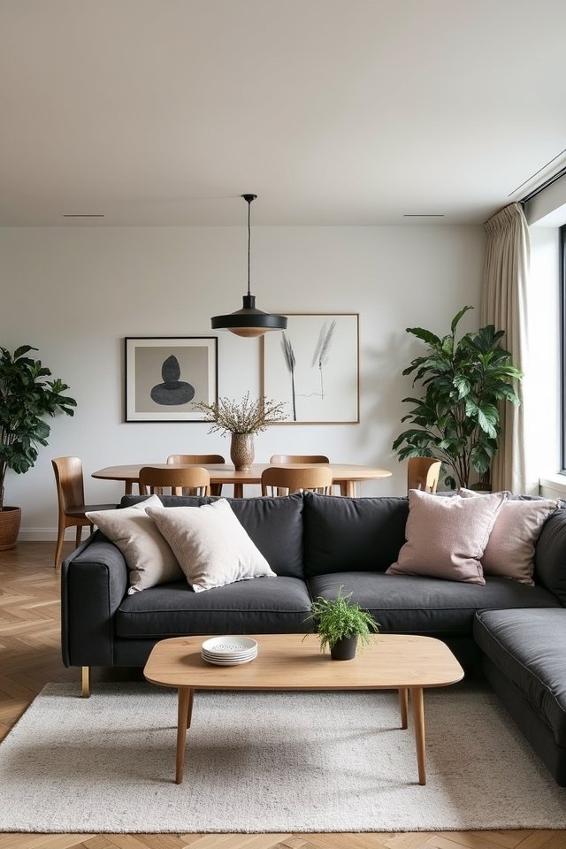 cohesive open concept design