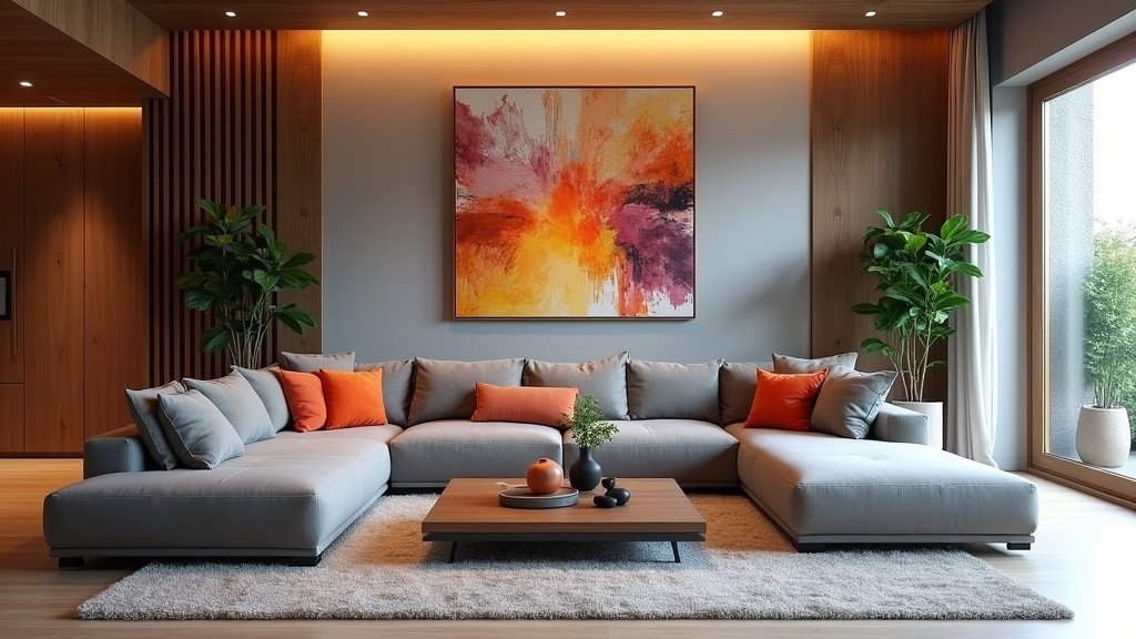 colorful abstract wall art