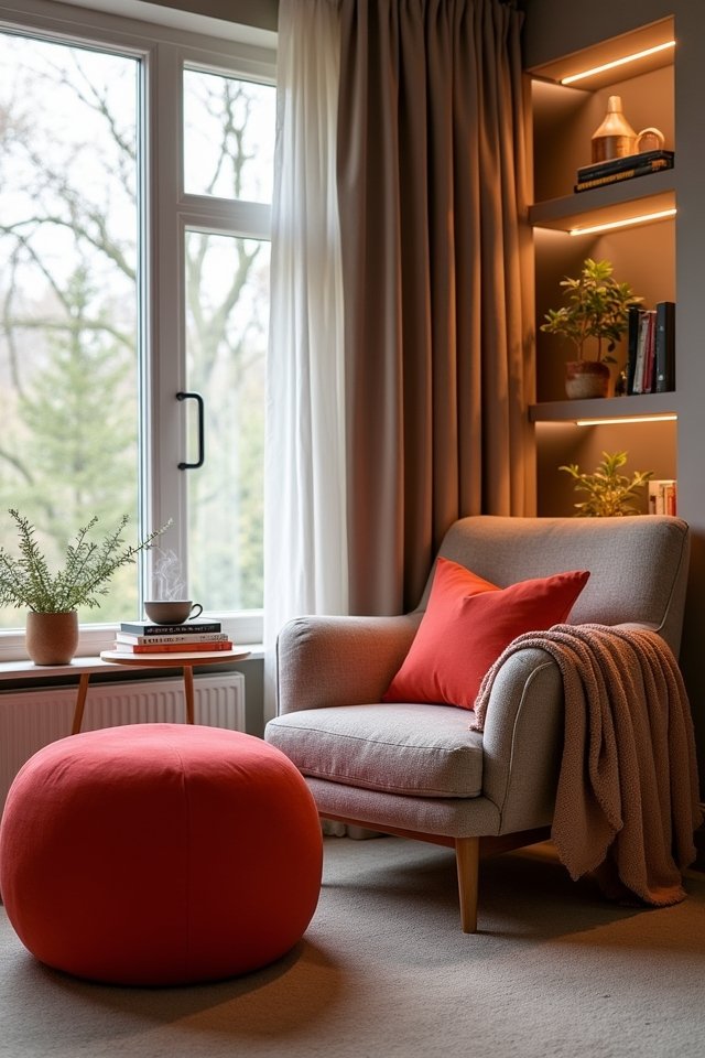 colorful and versatile seating
