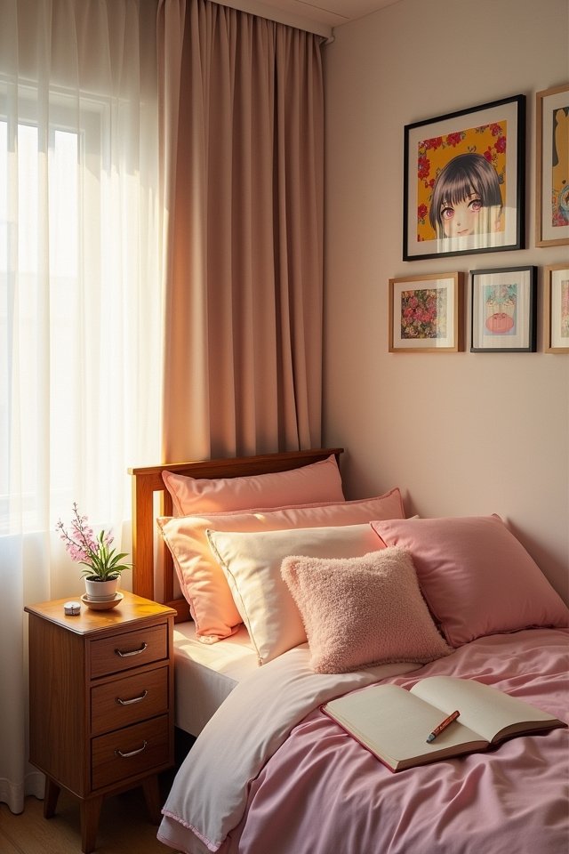 colorful anime wall art