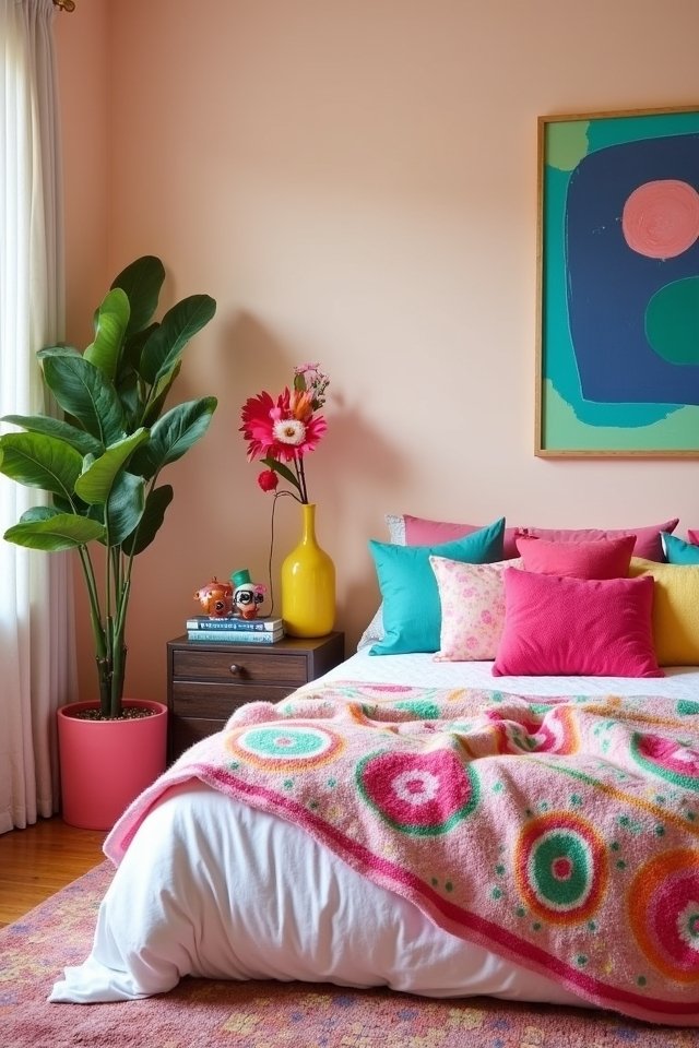 colorful decor for joy