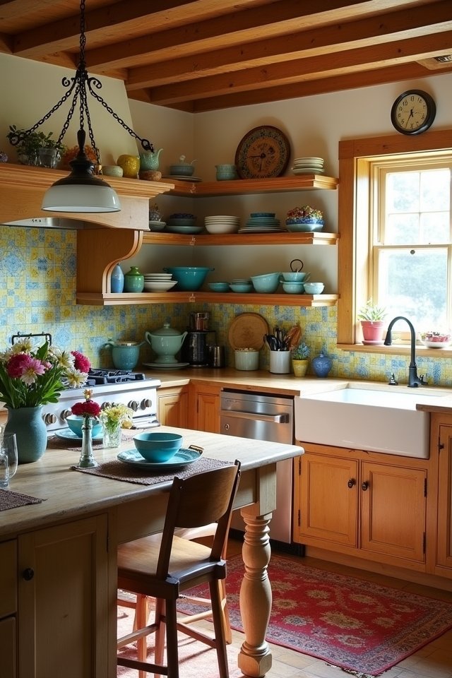 colorful kitchen backsplash ideas