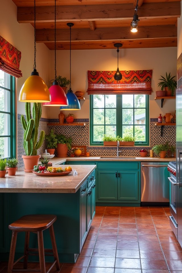 colorful kitchen lighting fixtures
