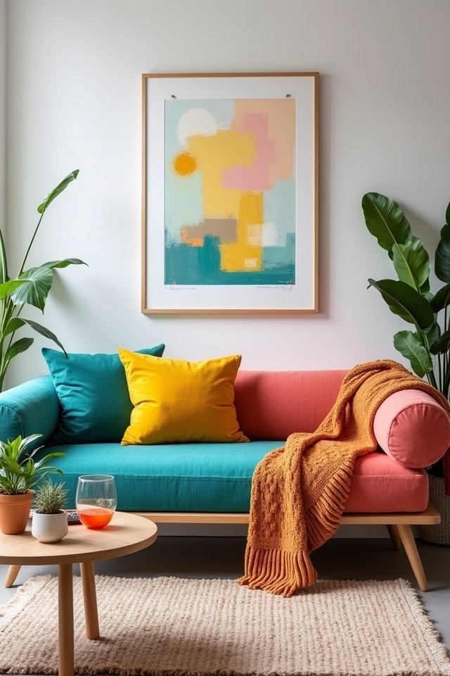 colorful playful living space