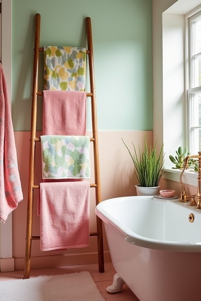 colorful towels for creativity