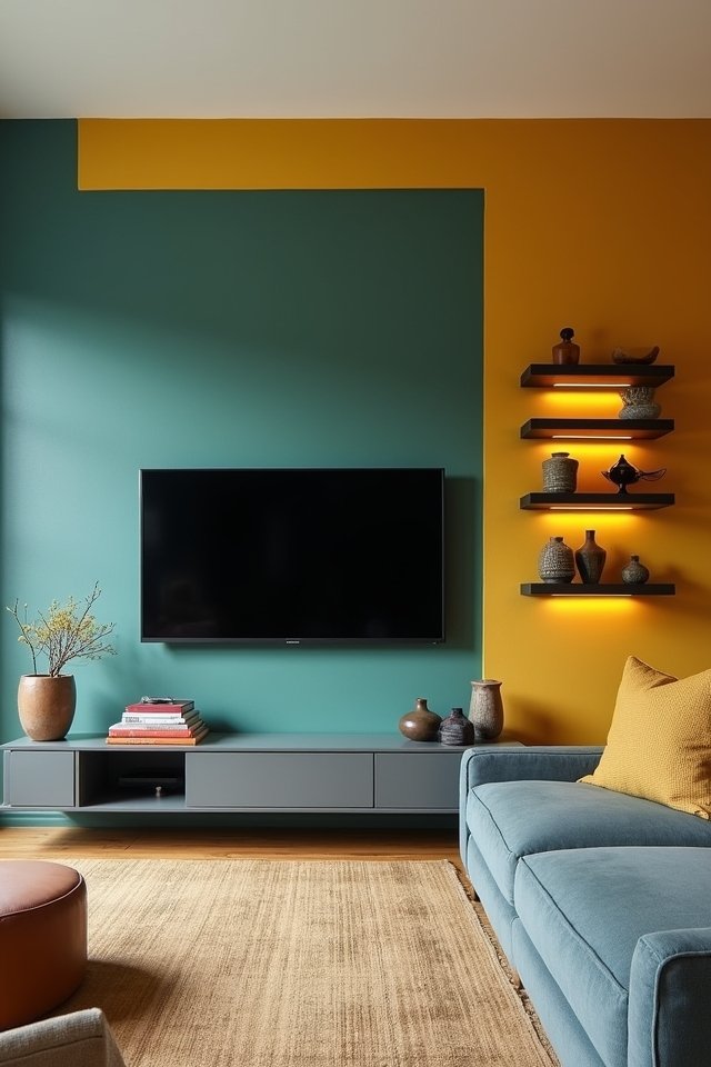 colorful wall decor ideas