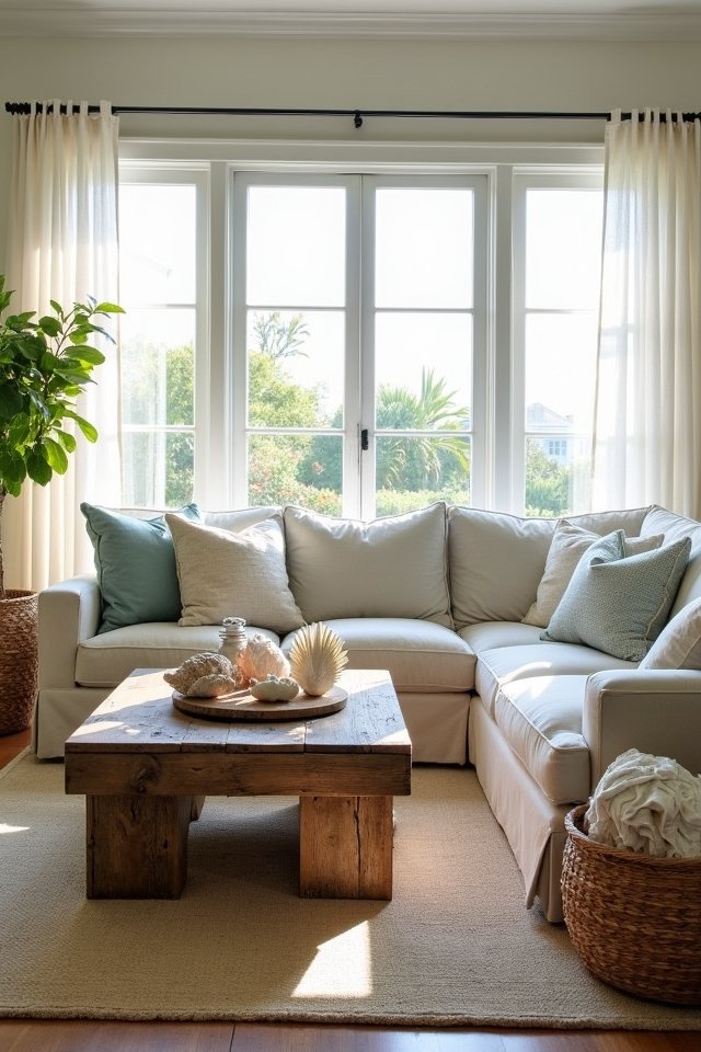 comfortable casual living room