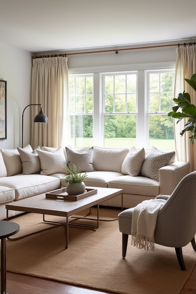 comfortable inviting living room seating