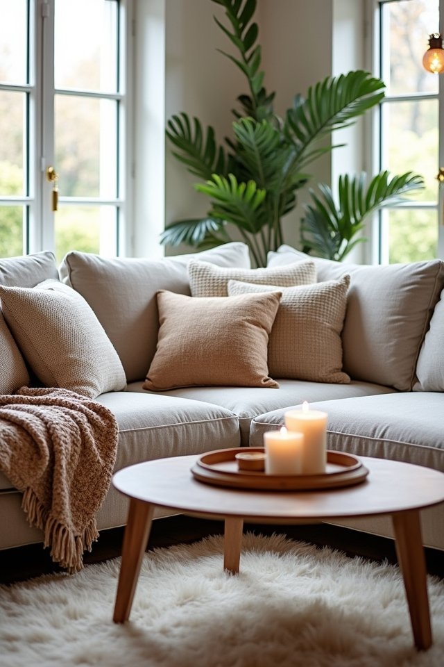 comfortable sectional accessories guide