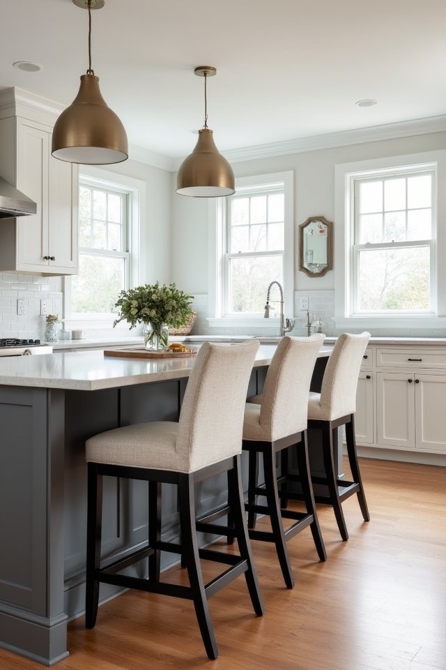 comfortable stylish backrest stools