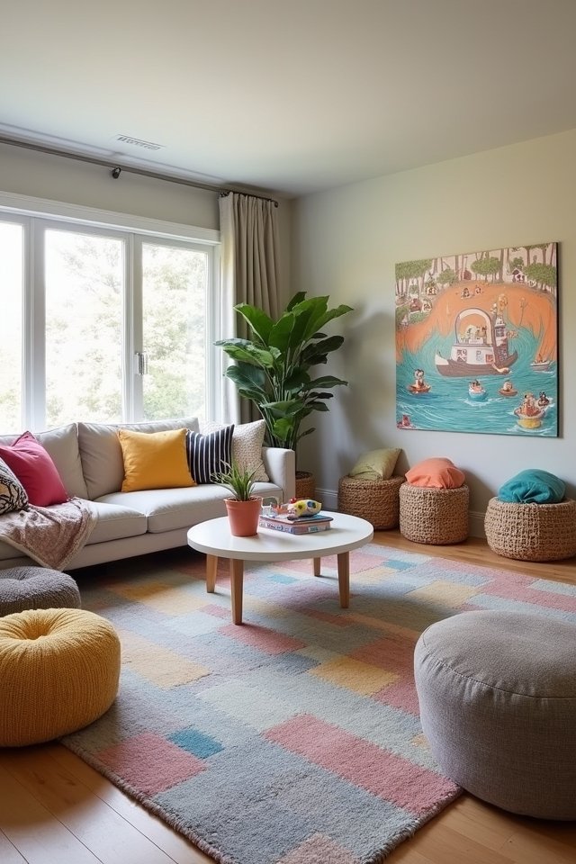 comfortable versatile seating options