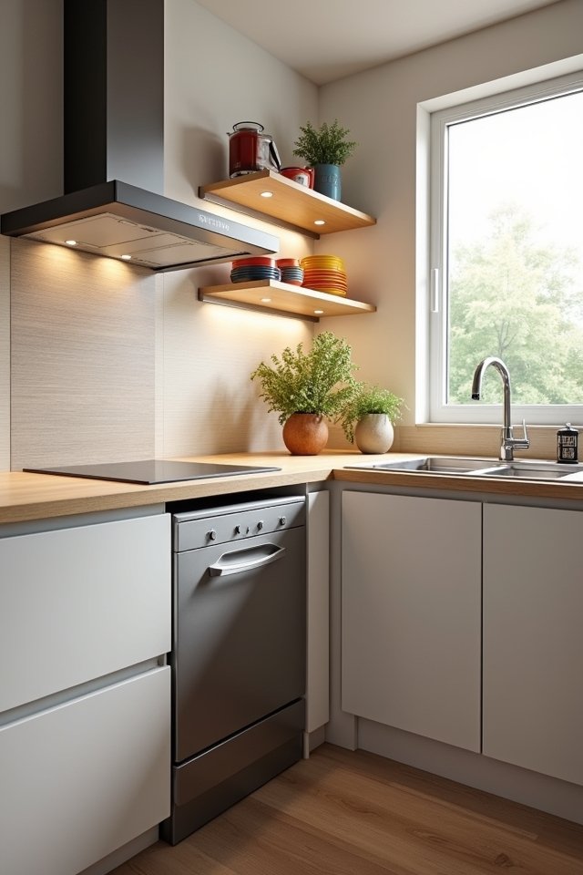 compact dishwasher saves time