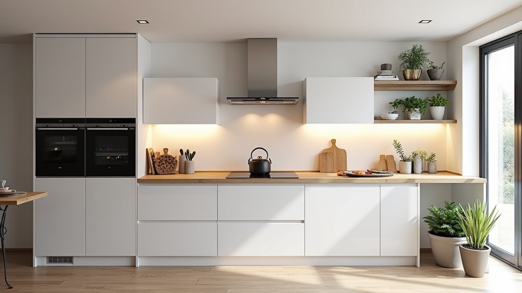 compact l shaped kitchen islands