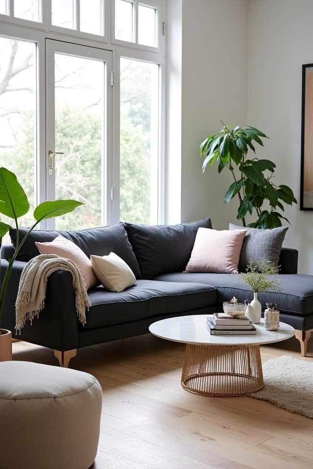 contrast for cozy elegance