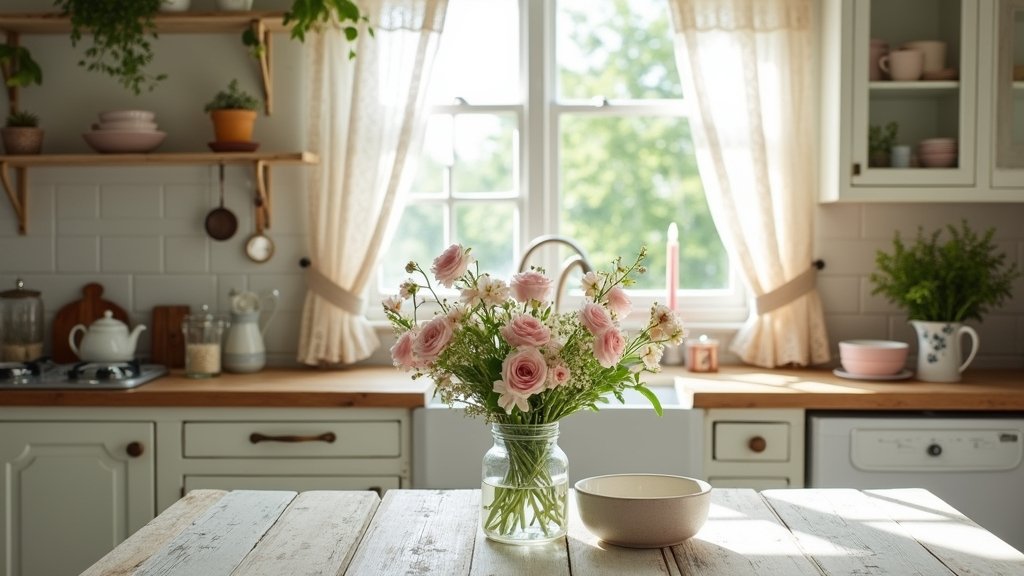 cottage style shabby chic kitchens