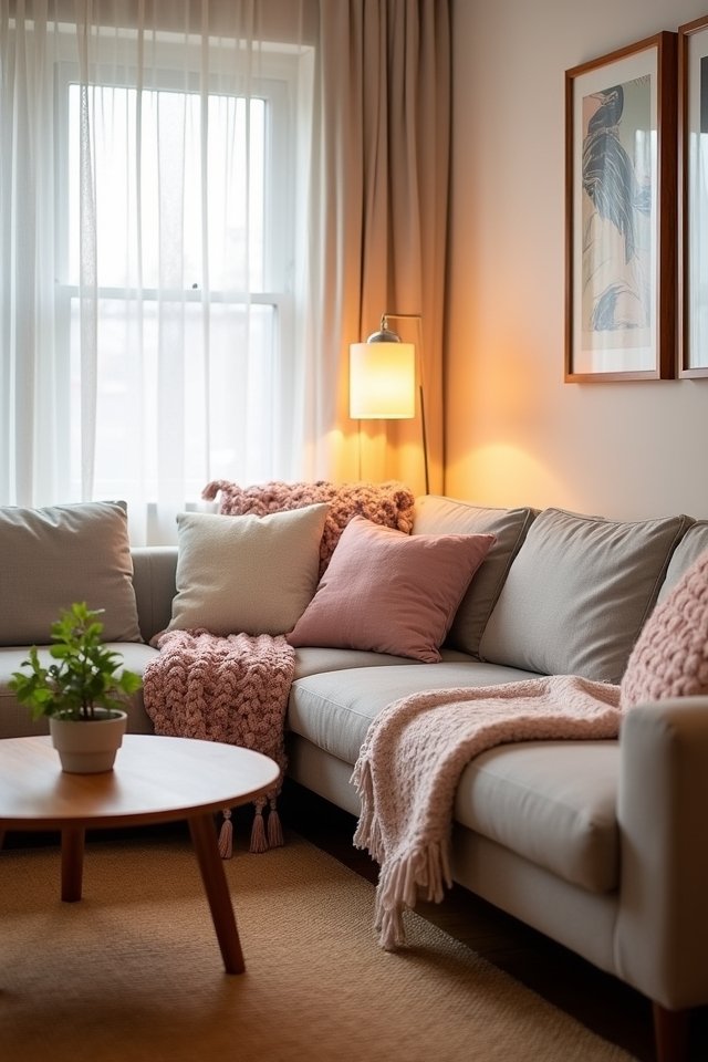 cozy accessories for comfort