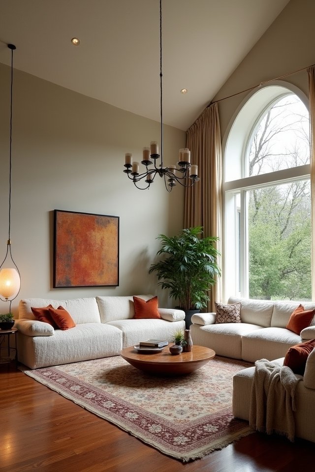 cozy acoustics with furnishings