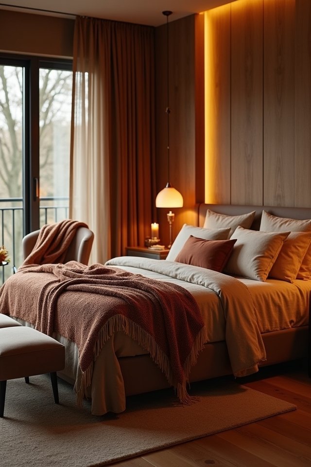 cozy ambiance with soft lighting