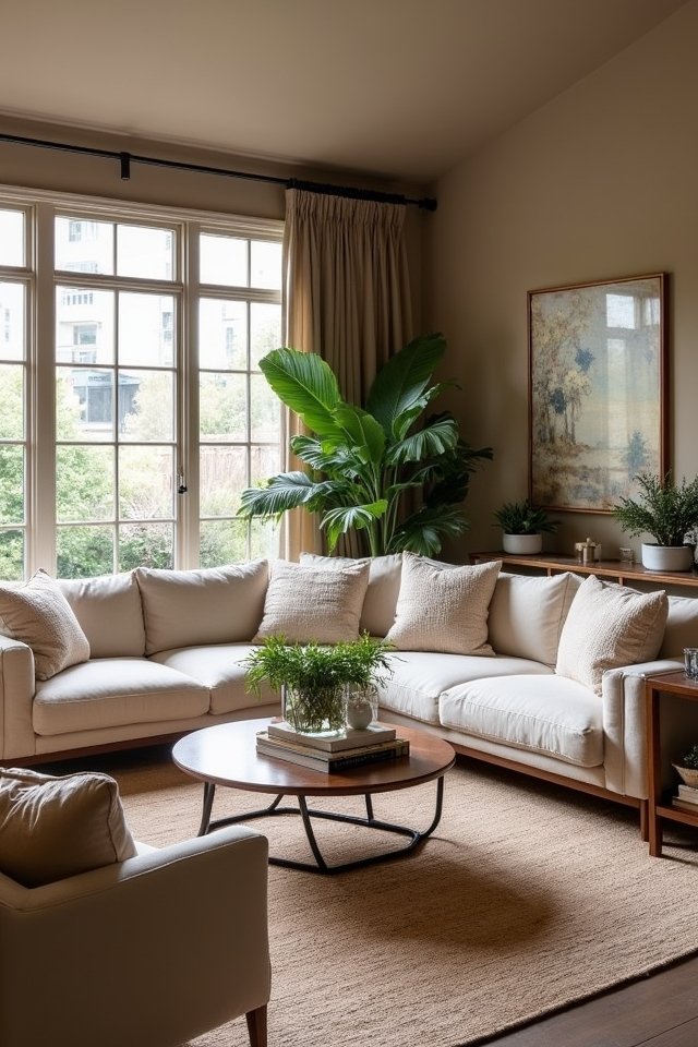 cozy and calming taupe transformation