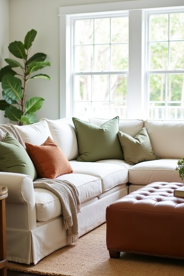 cozy and inviting seating