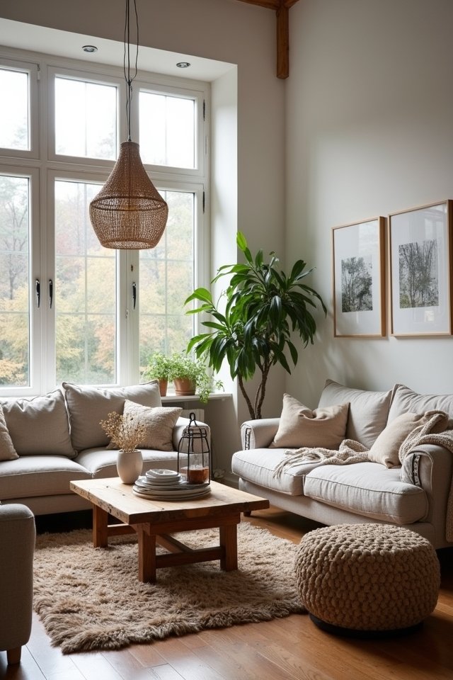 cozy and inviting seating