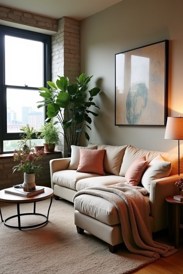 cozy and inviting seating