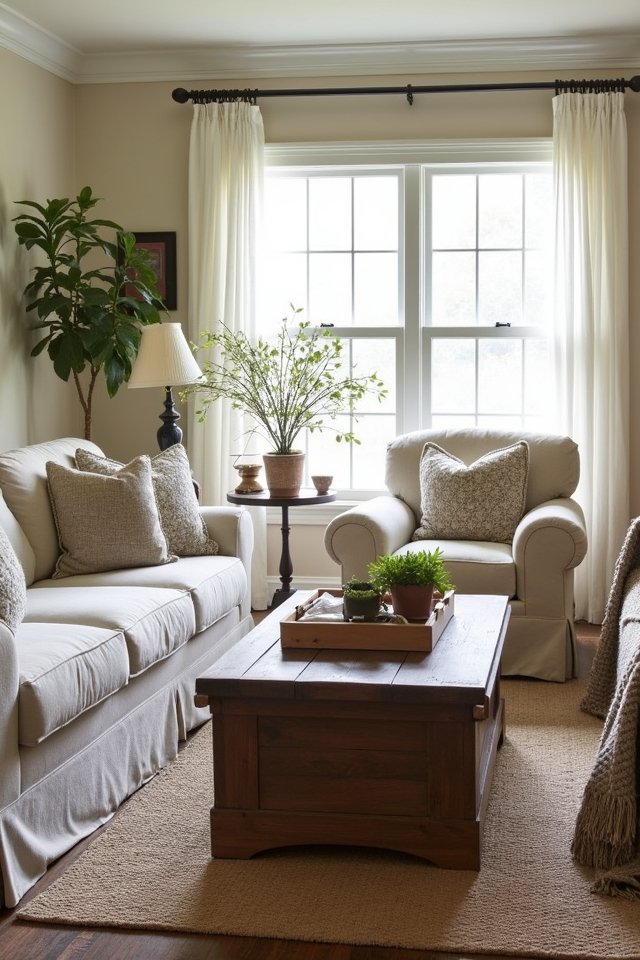 cozy and inviting seating
