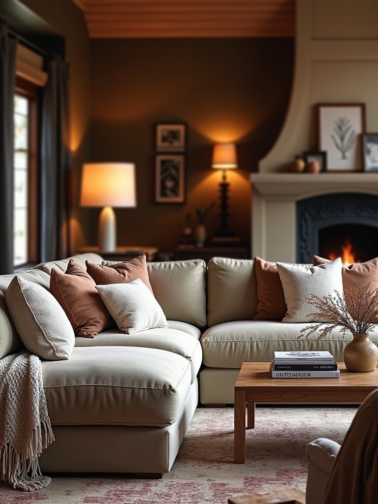 cozy and inviting seating options