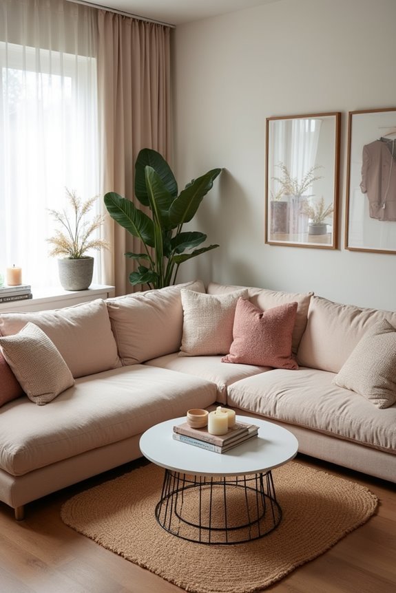 cozy and stylish seating options