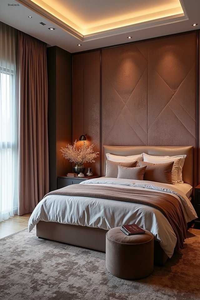 cozy and stylish wall treatments