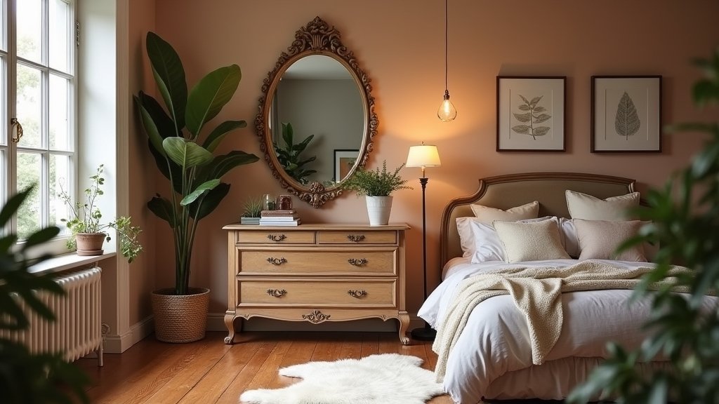 cozy apartment mirror decor