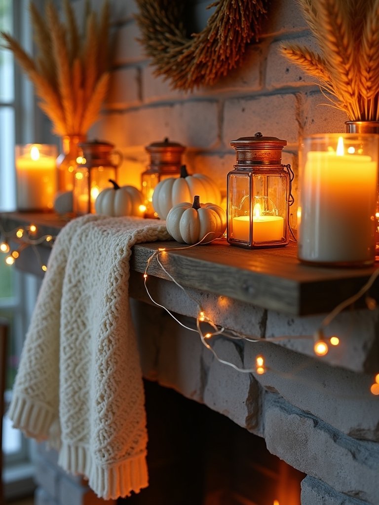 cozy autumn lighting ideas