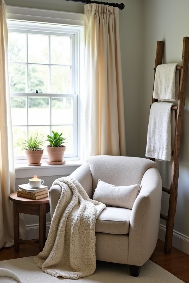 cozy bath nook retreat