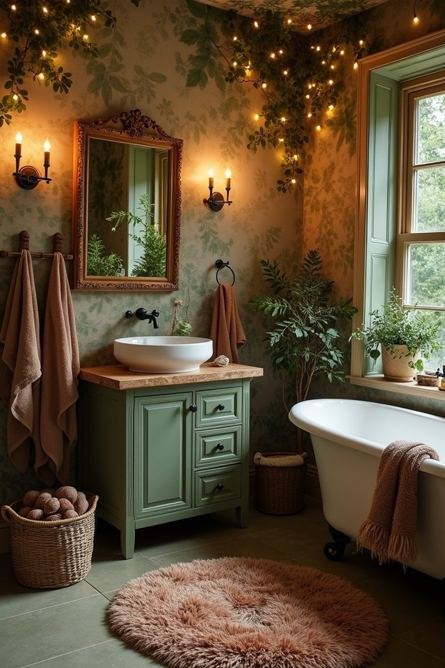 cozy bathroom textile essentials